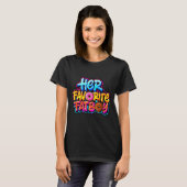Her Favorite Fatboy Funny Donut Lover Humor  T-Shirt (Vorne ganz)