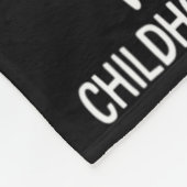 Her Fight Is My Fight Childhood Cancer Awareness B Fleecedecke (Ecke)