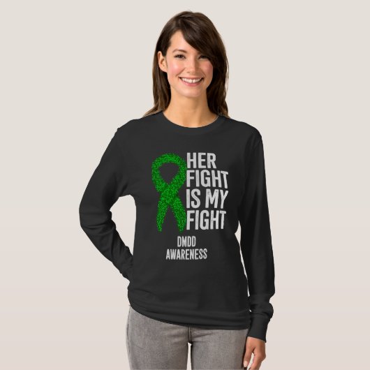 Her Fight Is My Fight DMDD Awareness T-Shirt (Vorne ganz)
