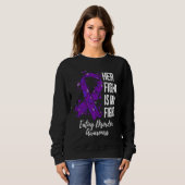 Her Fight Is My Fight Eating Disorder Awareness Sweatshirt (Vorne ganz)