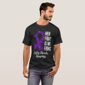 Her Fight Is My Fight Eating Disorder Awareness T-Shirt (Vorne ganz)