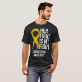 Her Fight Is My Fight Endometriosis Awareness T-Shirt (Vorne ganz)