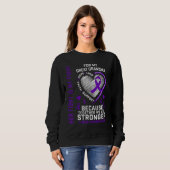 Her Fight Is My Fight Great Grandma Lupus Awarenes Sweatshirt (Vorne ganz)