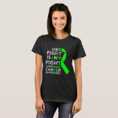 Her Fight Is My Fight Lymphoma Blood Cancer Awaren T-Shirt (Vorne ganz)