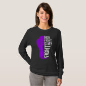 Her Fight is My Fight Rett Syndrome Awareness T-Shirt (Vorne ganz)