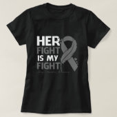 Her Fight Is My Fight SLEEP DISORDERS AWARENESS Fe T-Shirt (Design vorne)