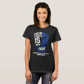Her Fight Is My Fight Transverse Myelitis Warrior T-Shirt (Vorne ganz)