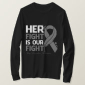 Her Fight Is Our My Fight SLEEP DISORDERS AWARENES T-Shirt (Design vorne)