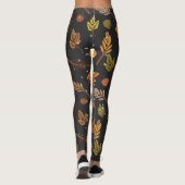 Her Four Seasons – Autumn Pattern Leggings (Rückseite)
