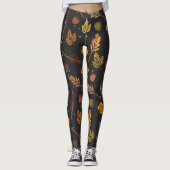 Her Four Seasons – Autumn Pattern Leggings (Vorderseite)