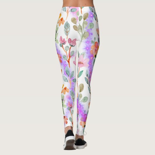 Her Four Seasons – Spring Pattern Leggings (Rückseite)