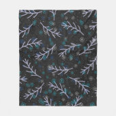 Her Four Seasons – Winter Pattern Fleecedecke (Vorderseite)