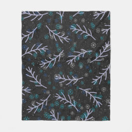 Her Four Seasons – Winter Pattern Fleecedecke