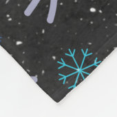 Her Four Seasons – Winter Pattern Fleecedecke (Ecke)