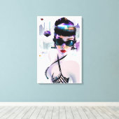 Her Future Peaks Leinwanddruck (Insitu (Holzboden))