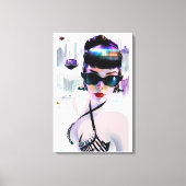 Her Future Peaks Leinwanddruck (Vorderseite)