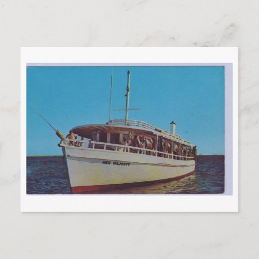 HER MAJESTY Capt Ben Marler, Destin, Florida Postkarte (Vorderseite)