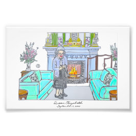 Her Majesty, Queen Elizabeth II Fotodruck