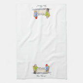 Her Majesty, Queen Elizabeth II Geschirrtuch (Vertikal)