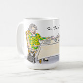 Her Majesty, Queen Elizabeth II Kaffeetasse (Vorderseite Links)