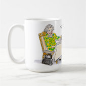 Her Majesty, Queen Elizabeth II Kaffeetasse (Links)