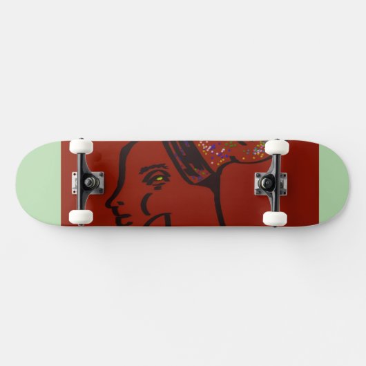 Her Name Is Light Skateboard (Horizontal)