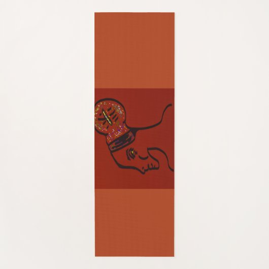 Her Name Is Light Yoga Mat Yogamatte (Vorderseite)