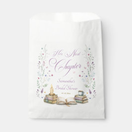 Her Next Chapter Book Bridal Shower Geschenktütchen