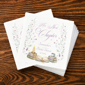 Her Next Chapter Bridal Shower Serviette