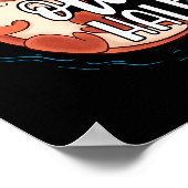 Her Otter Half Pun Romantic Couple Valentine's Day Poster (Ecke)