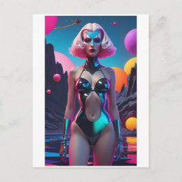 Her Planet or Yours Postkarte