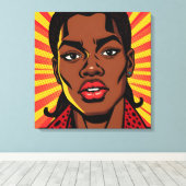 HER Pop Art Leinwanddruck (Insitu (Holzboden))