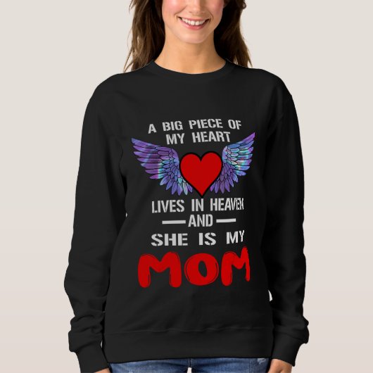 Her Wings Were Ready but my Heart Was Not Memory o Sweatshirt (Vorderseite)