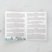 Hera Griechisch-orthodoxe Kirche Taufprogramm Programm (Innenseite)