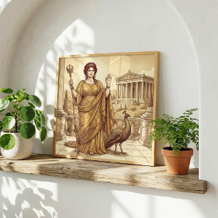 Hera Griechische Mythologie Poster