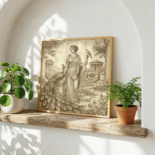 Hera Griechische Mythologie Poster
