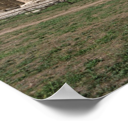 Hera-I-Tempel Poster (Ecke)