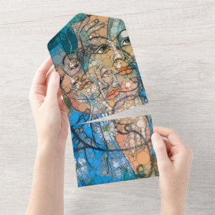 Hera, Infinity Dots von After Francis Picabia All In One Einladung