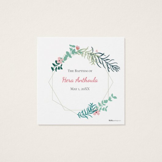 Hera Koufeta Card (Rückseite)