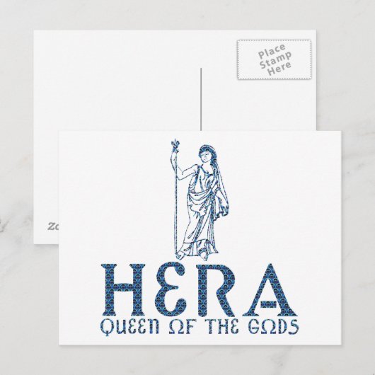 Hera Postkarte (Vorne/Hinten)