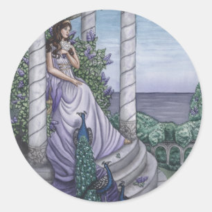 Hera Runder Aufkleber