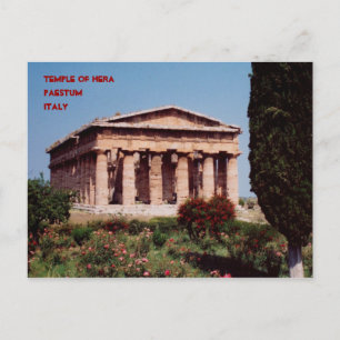 Hera-Tempel Postkarte