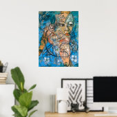 Hera, Unendlichkeit Punkte nach Francis Picabia Poster (Heimbüro)