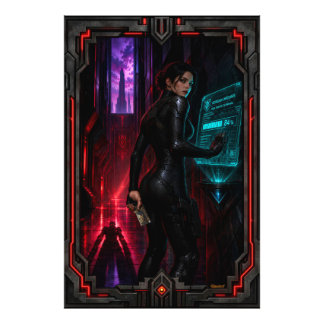 Hera von Stenasis Heist Of The Korgan Archive Fotodruck