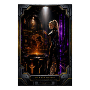Hera von Stenasis infiltriert das Korgan-Archiv Poster
