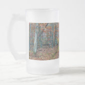 Herabfallen auf die neue Mattierte Glass-Bier-Tass Mattglas Bierglas (Links)