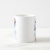 Herablassender Giraffen-Cartoon Kaffeetasse (Mittel)