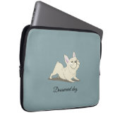Herabschauender Hund Laptopschutzhülle (Vorne Rechts)