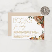 Herabsetzung der Blumenkinderduschbücher für Liebe Mitteilungskarte (Vorderseite/Rückseite Beispiel)