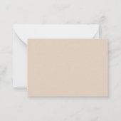 Herabsetzung der Blumenkinderduschbücher für Liebe Mitteilungskarte (Rückseite)